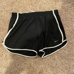 Nike black shorts.